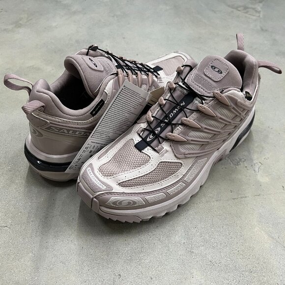 Salomon Men's ACS Pro GTX Gore-Tex Cloud Gray Lilac Ash Nine Iron 475996 - New - Picture 1 of 6